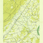 United States Geological Survey Evensville, TN (1935, 24000-Scale) digital map