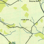 United States Geological Survey Evensville, TN (1935, 24000-Scale) digital map