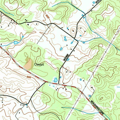 United States Geological Survey Evensville, TN (1973, 24000-Scale) digital map