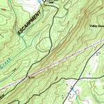 United States Geological Survey Evensville, TN (1973, 24000-Scale) digital map