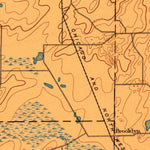 United States Geological Survey Evensville, WI (1889, 62500-Scale) digital map