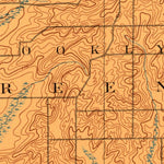 United States Geological Survey Evensville, WI (1889, 62500-Scale) digital map