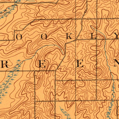 United States Geological Survey Evensville, WI (1889, 62500-Scale) digital map