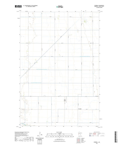 United States Geological Survey Everdell, MN (2022, 24000-Scale) digital map