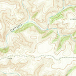 United States Geological Survey Everett Canyon, TX (1970, 24000-Scale) digital map