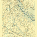 United States Geological Survey Everett City, GA (1920, 62500-Scale) digital map