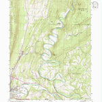 United States Geological Survey Everett East, PA (1994, 24000-Scale) digital map