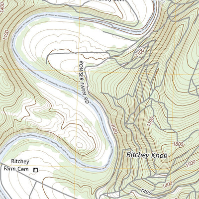 United States Geological Survey Everett East, PA (2023, 24000-Scale) digital map