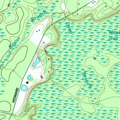 United States Geological Survey Everett, GA (1993, 24000-Scale) digital map