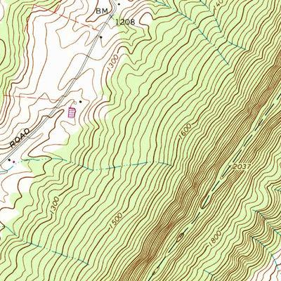 United States Geological Survey Everett West, PA (1968, 24000-Scale) digital map