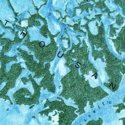 United States Geological Survey Everglades City, FL (1974, 24000-Scale) digital map