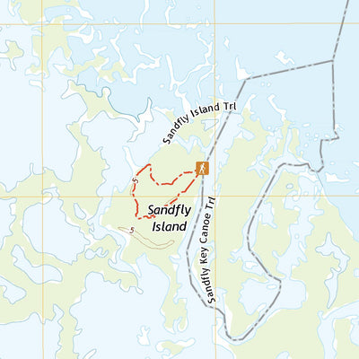 United States Geological Survey Everglades City, FL (2021, 24000-Scale) digital map