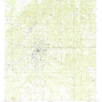 United States Geological Survey Evergreen, AL (1982, 24000-Scale) digital map