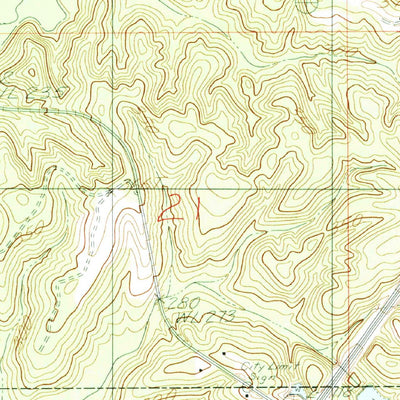 United States Geological Survey Evergreen, AL (1982, 24000-Scale) digital map