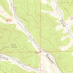 United States Geological Survey Evergreen, CO (1957, 24000-Scale) digital map