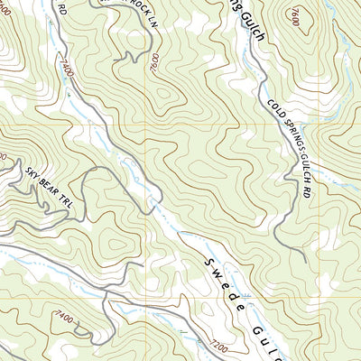 United States Geological Survey Evergreen, CO (2022, 24000-Scale) digital map