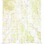 United States Geological Survey Evergreen, MS (1966, 24000-Scale) digital map
