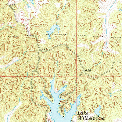 United States Geological Survey Evergreen, MS (1966, 24000-Scale) digital map