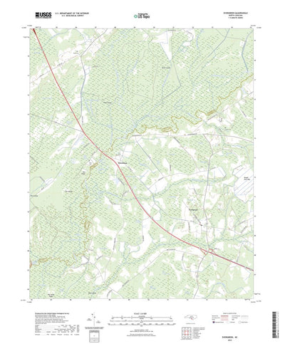 United States Geological Survey Evergreen, NC (2022, 24000-Scale) digital map