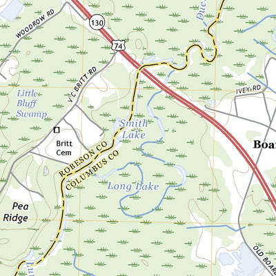 United States Geological Survey Evergreen, NC (2022, 24000-Scale) digital map