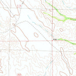 United States Geological Survey Evergreen NE, SD (1981, 24000-Scale) digital map