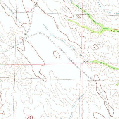 United States Geological Survey Evergreen NE, SD (1981, 24000-Scale) digital map