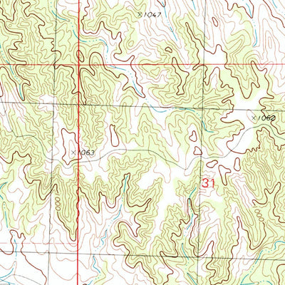 United States Geological Survey Evergreen, SD (1981, 25000-Scale) digital map