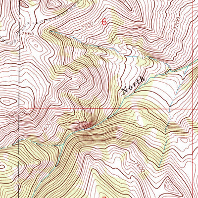 United States Geological Survey Everson Creek, MT (1965, 24000-Scale) digital map