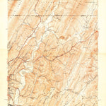United States Geological Survey Evitts Creek, MD-PA-WV (1951, 24000-Scale) digital map