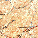 United States Geological Survey Evitts Creek, MD-PA-WV (1951, 24000-Scale) digital map