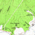 United States Geological Survey Ewa, HI (1962, 24000-Scale) digital map