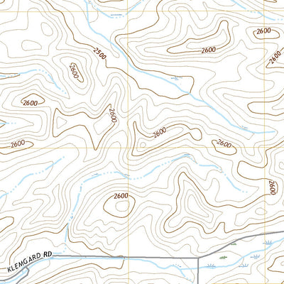 United States Geological Survey Ewartsville, WA (2020, 24000-Scale) digital map