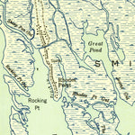 United States Geological Survey Ewell, MD-VA (1942, 24000-Scale) digital map
