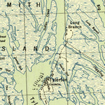 United States Geological Survey Ewell, MD-VA (1943, 31680-Scale) digital map