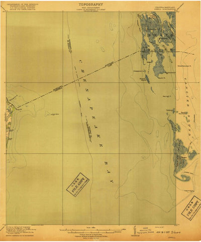 United States Geological Survey Ewell, VA-MD (1917, 62500-Scale) digital map