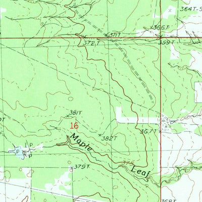 United States Geological Survey Ewen, MI (1982, 25000-Scale) digital map
