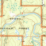 United States Geological Survey Ewen, MI (1999, 24000-Scale) digital map
