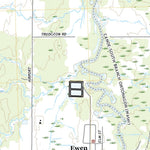United States Geological Survey Ewen, MI (2019, 24000-Scale) digital map