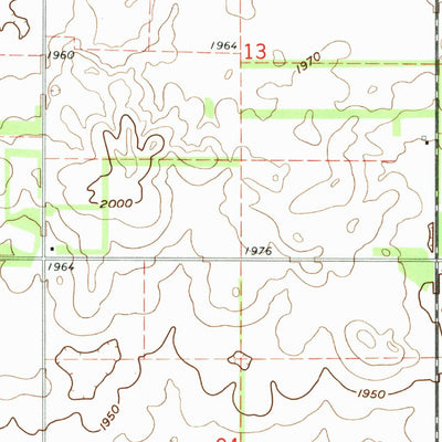 United States Geological Survey Ewing, NE (1963, 24000-Scale) digital map