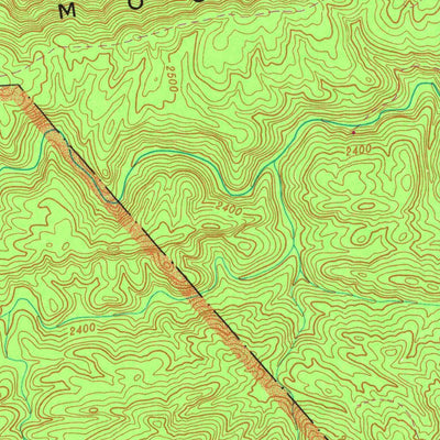 United States Geological Survey Ewing, VA-KY (1946, 24000-Scale) digital map