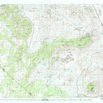 United States Geological Survey Excelsior Mountains, NV-CA (1985, 100000-Scale) digital map