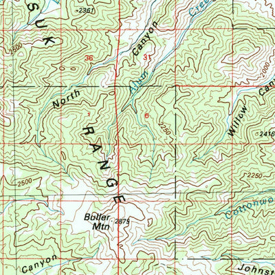 United States Geological Survey Excelsior Mountains, NV-CA (1985, 100000-Scale) digital map
