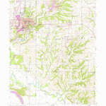 United States Geological Survey Excelsior Springs, MO (1957, 24000-Scale) digital map