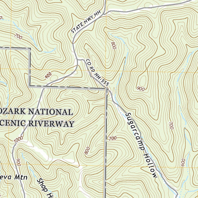 United States Geological Survey Exchange, MO (2021, 24000-Scale) digital map