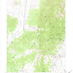 United States Geological Survey Exchequer Spring, NV (1982, 24000-Scale) digital map