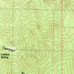United States Geological Survey Exchequer Spring, NV (1982, 24000-Scale) digital map