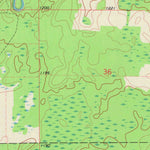 United States Geological Survey Exeland SE, WI (1972, 24000-Scale) digital map