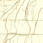 United States Geological Survey Exeter, CA (1926, 31680-Scale) digital map