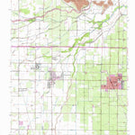 United States Geological Survey Exeter, CA (1950, 24000-Scale) digital map