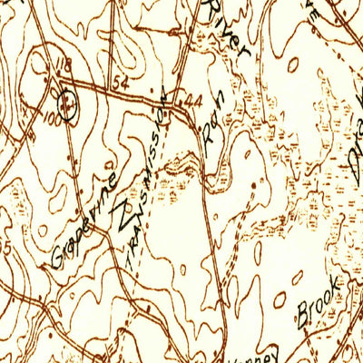 United States Geological Survey Exeter, NH-MA (1932, 48000-Scale) digital map